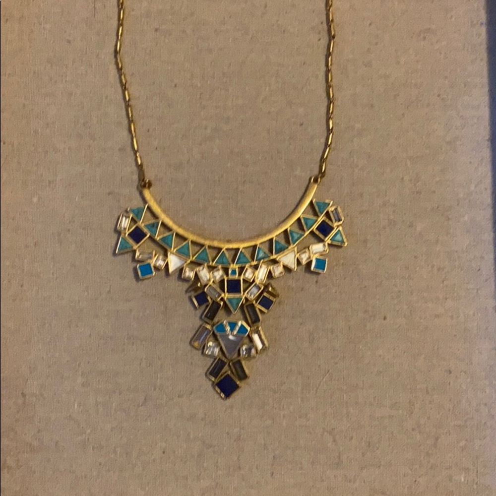 Stella & Dot Stone tile necklace